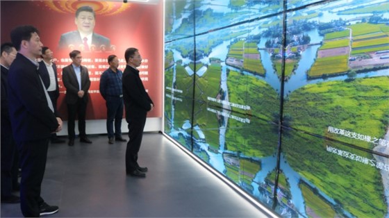 羅小云副省長(zhǎng)調(diào)研贛撫平原灌區(qū)相關(guān)工作，并參觀江西省農(nóng)業(yè)水價(jià)綜合改革宣傳展覽中心
